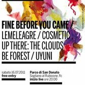 Soglianois, il 16 luglio con Fine Before You Came