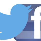 Facebook, Twitter