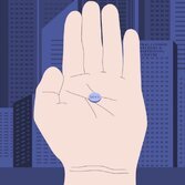 Illustrazione ispirata a Mondo Nuovo di Aldous Huxley