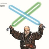 Le illustrazioni dei rapper italiani in versione Star Wars, raccontate dal loro creatore