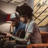 Jovanotti e Paolo Baldini in una foto di Mauro Puccini