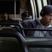 Un'immagine del video di Eminem "Lose Yourself"