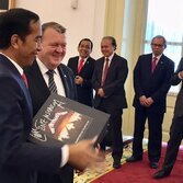 Foto tratta dal profilo Twitter ufficiale del primo ministro danese Lars Løkke Rasmussen