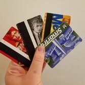 David Bowie metrocards (foto via Instagram)