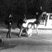 Un frame dal videotape del pestaggio di King