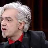 Morgan in un'apparizione televisiva da Giletti
