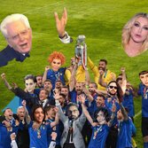 Il trionfo degli azzurri e tutti i loro totem