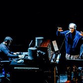 Pinaxa e Franco Battiato in un concerto di Joe Patti's Experimental Group