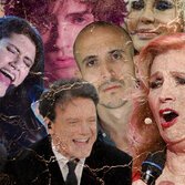 Un collage artistico con qualche  Big del Festival di Sanremo 2022