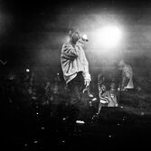 Gemitaiz sul palco del Monk di Roma - foto di Alessandra Trucillo