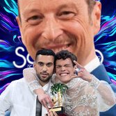 Un ilare fotomontaggio che descrive la classifica dei singoli a due mesi dalla fine di Sanremo