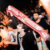 Foto di emo felici al Venezia Hardcore