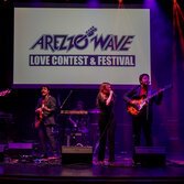 Uno scatto della scorsa edizione di Arezzo Wave, con Il Maestrale live