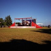 Il palco. Le foto sono di Valentina Mirto