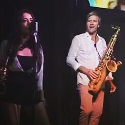 Alessia Ciccone opening act of Steve Norman Spandau Ballet