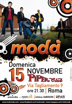 Modà @ Piper Club