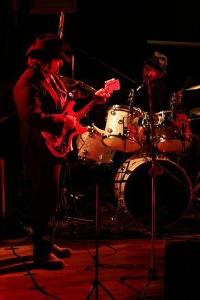 Max ed Emanuele, Visulite Theatre, Raleight, N.C. Usa. Novembre 2006