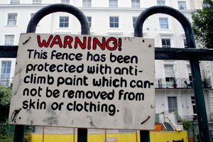Vernice anti-scalata - Portobello, Londra)