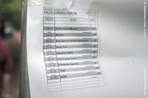programma - palco sandro pertini