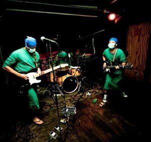 The band aside the Sea