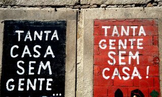 Tanta casa sem gente...