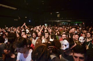 Il pubblico appena finito il concerto