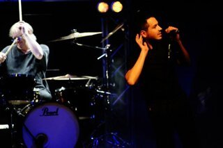 In concert with Ian Paice (Deep Purple)