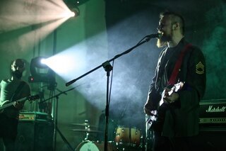 The Shell Collector on stage