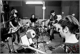 La classica foto in sala prove