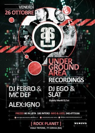 UNDERGROUND AREA RECORDS @ Rock Planet (Rimini)