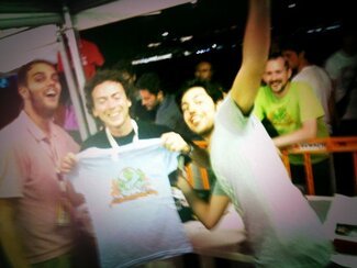 t-shirts @ lo stadio di lecce!!!