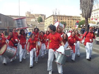 Sfilata alla Maratona di Roma