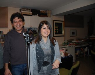 la bravissima cantante VALENTINA PINTO con CAMPAGNA