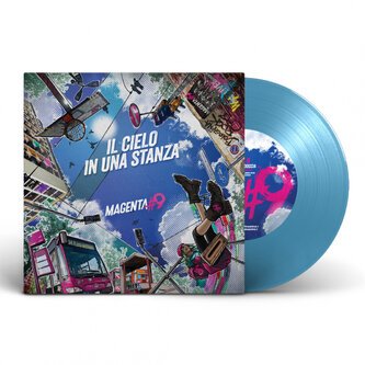 Vinile 7” azzurro, Lato A: Il Cielo in una Stanza, Lato B: La Doccia LIMITED EDITION