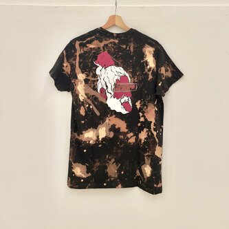 MAGLIETTA da trincea tie-dye/bianca