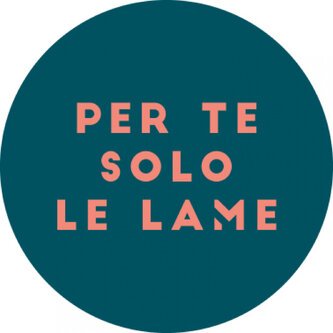 Set 5 Spille Le Lame (diverse scritte)