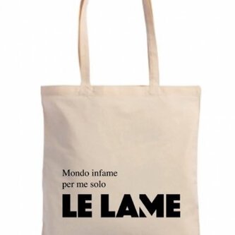 Shopper "per te solo Le Lame"