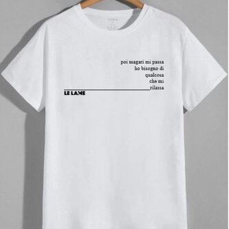 T-Shirt "che ti rilassa"