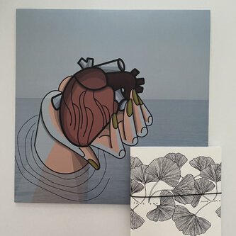 Pack Vinile + taccuino artigianale Ginko