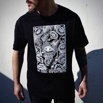 Tshirt Nera con stampa