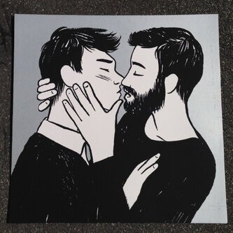 SERIGRAFIA "SE MI AMI VALE TUTTO" - Ed. limitata firmata - MI AMI 2014