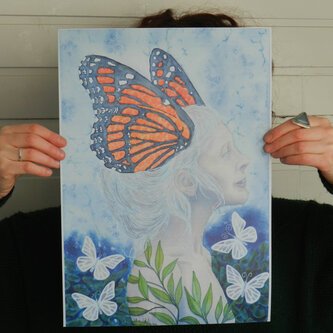 Stampa artistica in carta lucida ( DIN A3 ) + BLOom (digital Album)