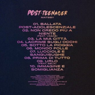 POST-TEENAGER (CD - formato fisico)