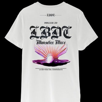 T-shirt MONSELICE MARE WH // limited edition