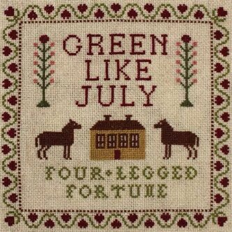 Copertina dell'album Four-legged fortune, di Green like july
