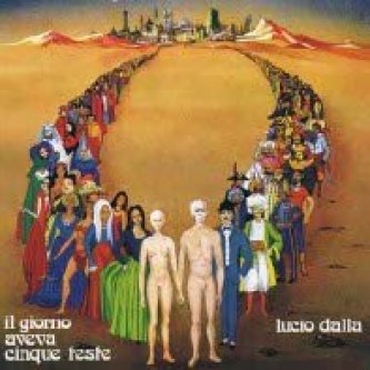 Copertina dell'album Il giorno aveva cinque teste, di Lucio Dalla
