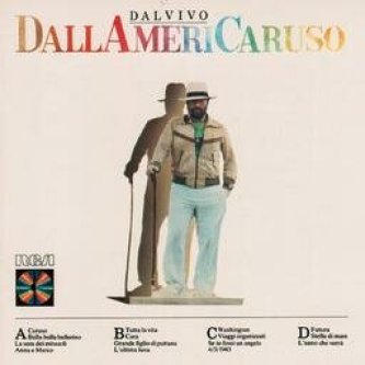 Copertina dell'album DallAmeriCaruso, di Lucio Dalla
