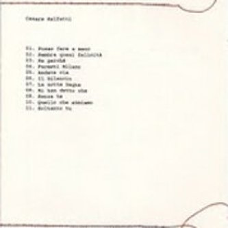 Copertina dell'album S/t, di Cesare Malfatti