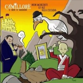 Copertina dell'album Non Mordete le ali alla cicogna, di Camillorè