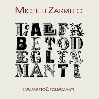 Copertina dell'album L'alfabeto degli amanti, di Michele Zarrillo